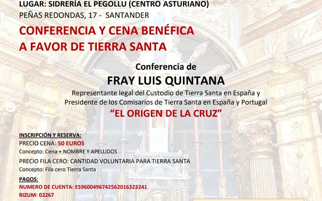 [27/04/2023] Conferencia «El Origen de la Cruz»